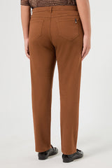 QUARTO SLIM-FIT COTTON TROUSERS