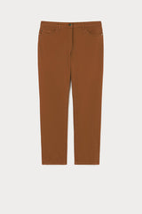 QUARTO SLIM-FIT COTTON TROUSERS