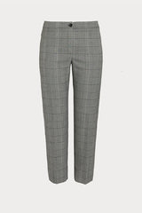 NAVONA BLACK PRINCE OF WALES TROUSERS