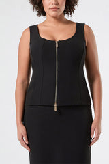 UGGIOSO BLACK TWILL GILET