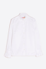 NICOLA WHITE POPLIN BLOUSE