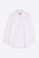 ANASTASIA WHITE BUTTONED BLOUSE