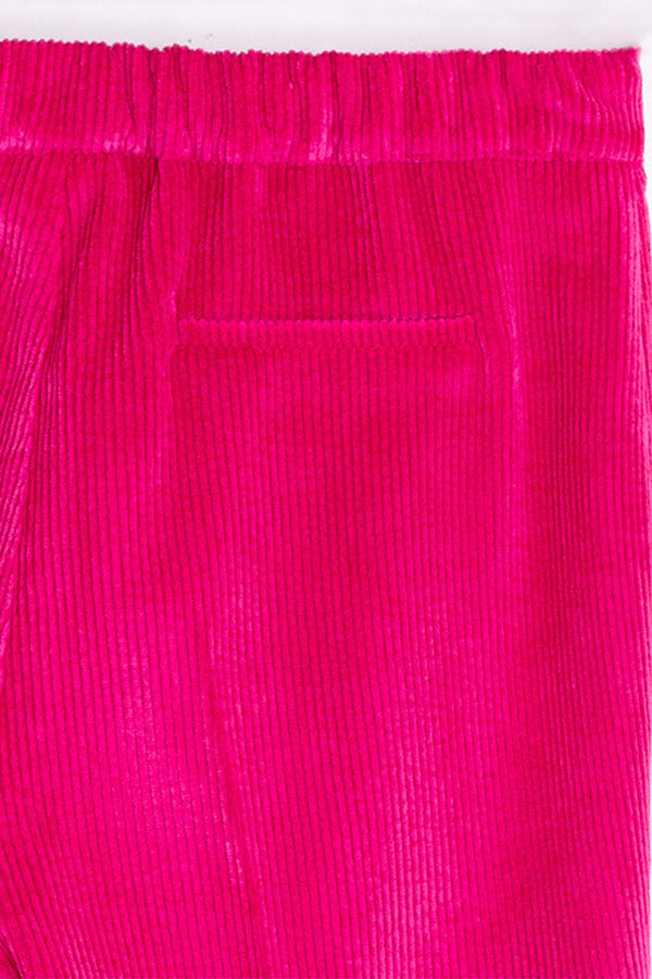 ORNELLA PINK CORDUROY TROUSERS