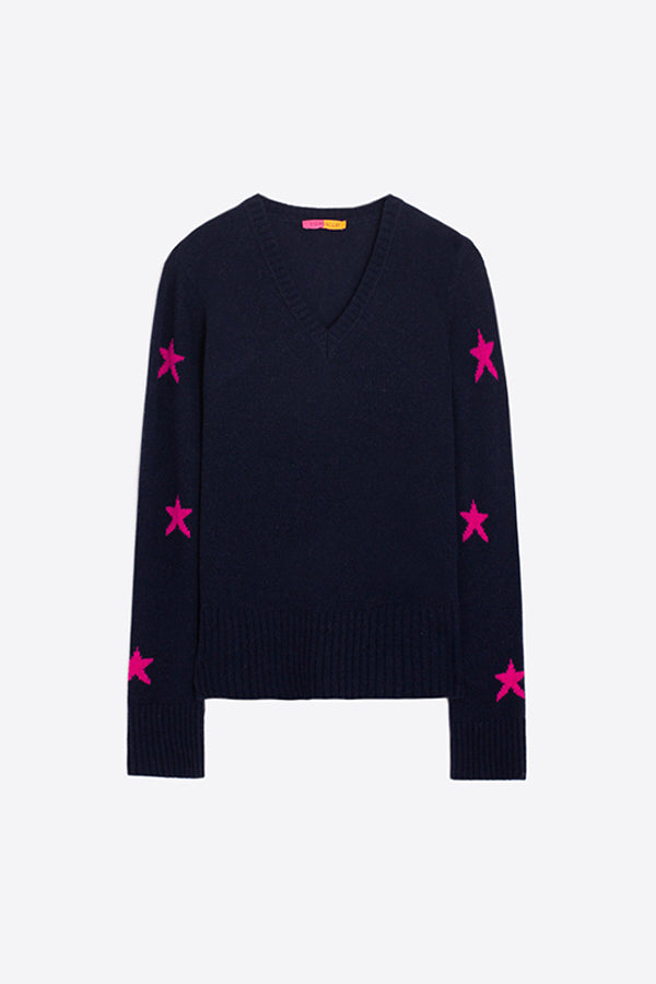 JERSEY INTARSIA ESTRELLAS KNITWEAR JUMPER