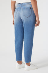 BEATO CARROT-FIT STRETCH DENIM JEANS