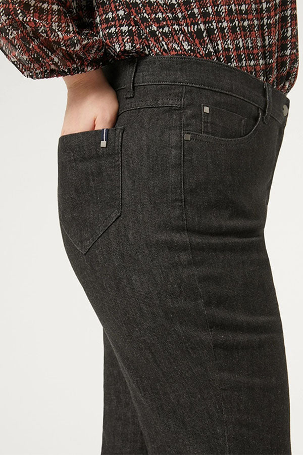 YUPPY BLACK COTTON DENIM JEANS