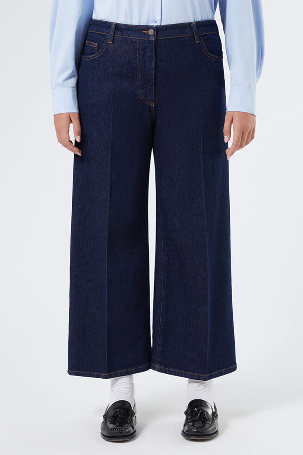 VALLO WIDE-LEG DENIM JEANS