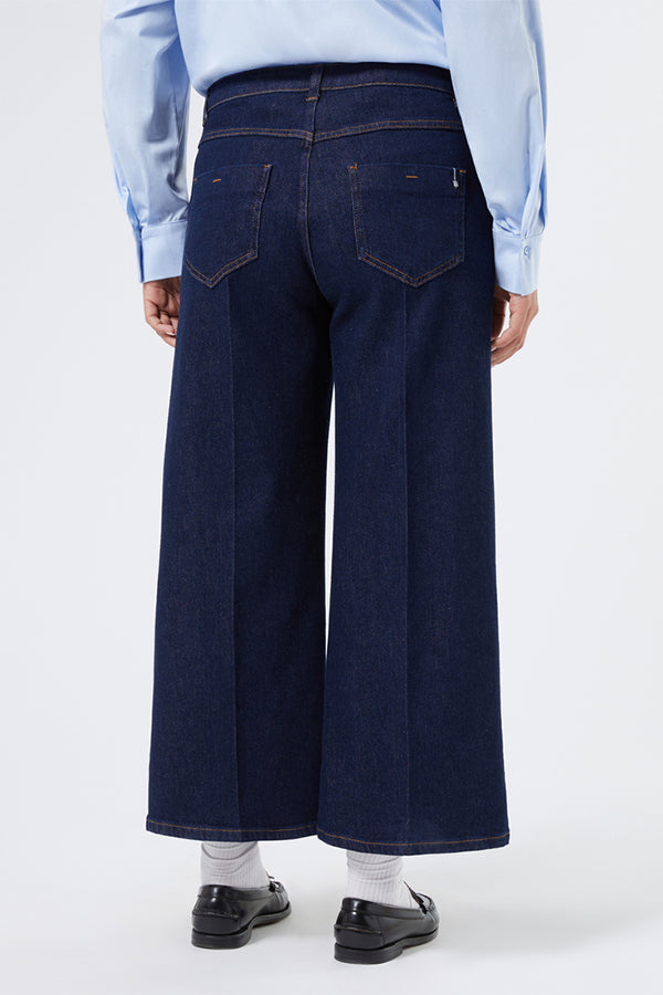 VALLO WIDE-LEG DENIM JEANS