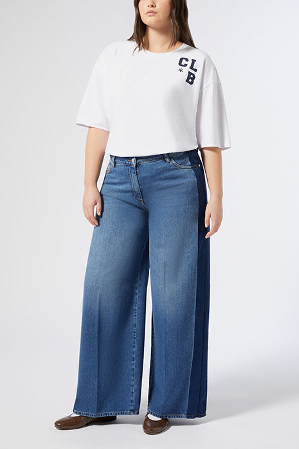 BAMBOLA INDIGO COTTON LYOCELL DENIM JEANS