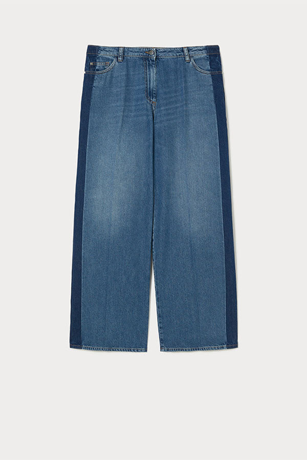 BAMBOLA INDIGO COTTON LYOCELL DENIM JEANS