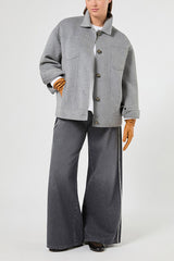 VISINO GREY TENCEL COTTON DENIM JEANS