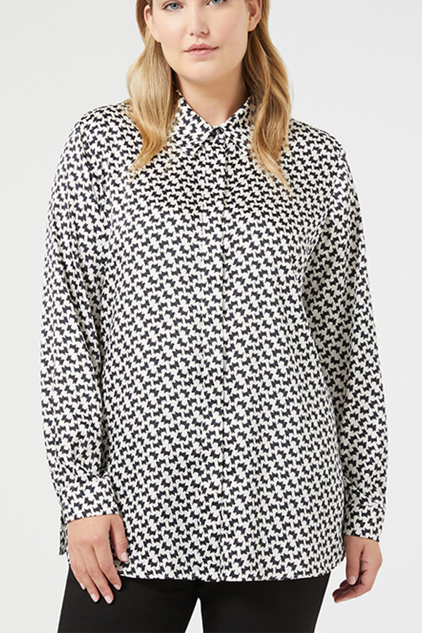 SONG WHITE TWILL TUNIC