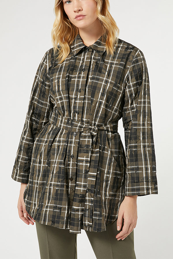 SONNI JACQUARD TAFFETA SHIRT