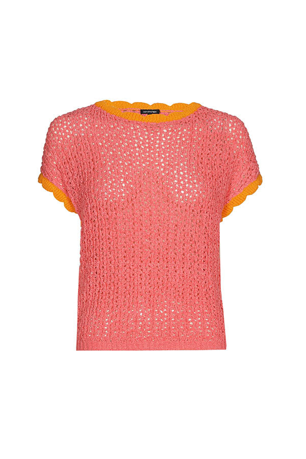 CHERRY WAVY TOP