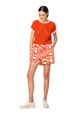 CHERRY WAVY TOP