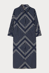 PEDONE COTTON POPLIN SHIRT DRESS