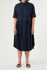 VELO STRETCH COTTON DRESS
