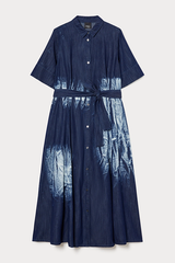 BORA LONG TIE DYE SHIRT DRESS