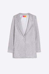 ALINA METALLIC SILVER JACKET