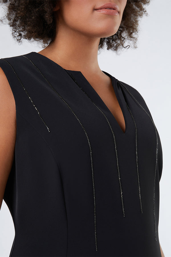 VETRO STRETCH FABRIC DRESS