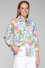 POLINE MARINE WATERCOLOR SHIRT