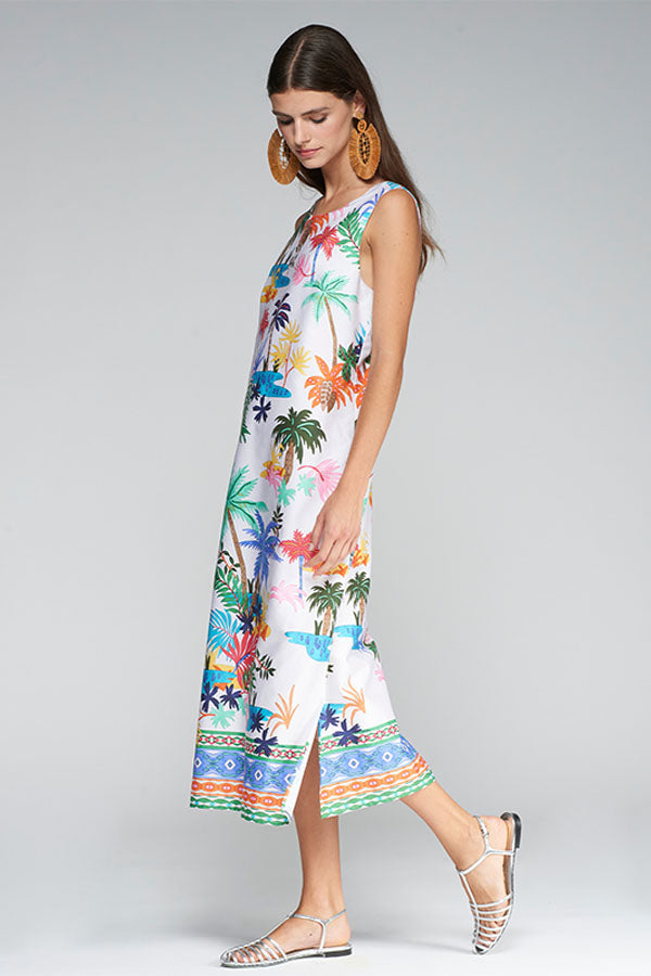 LIANA PALM TREE DRESS