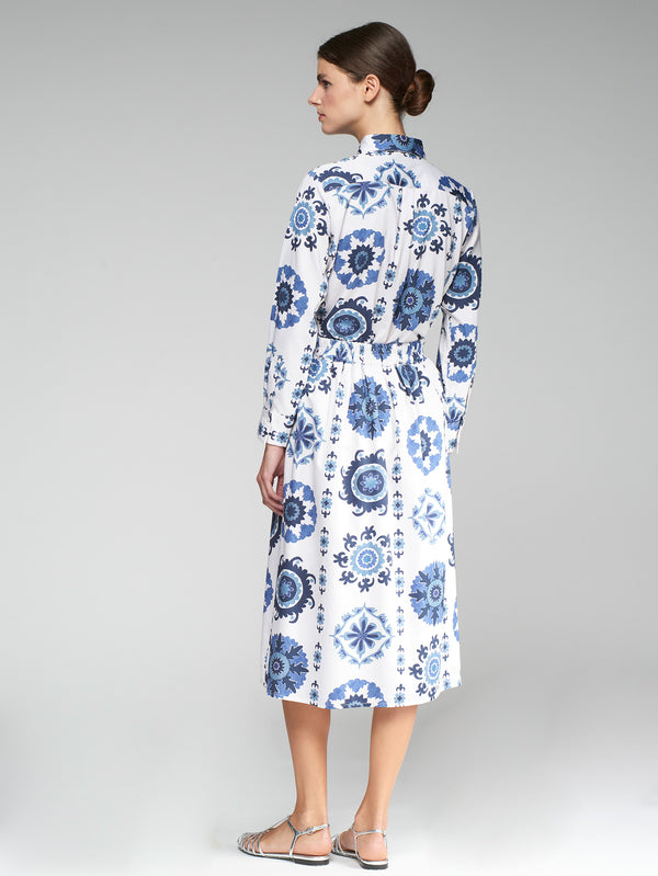 OLIMPIA SUZANI AZUL SKIRT