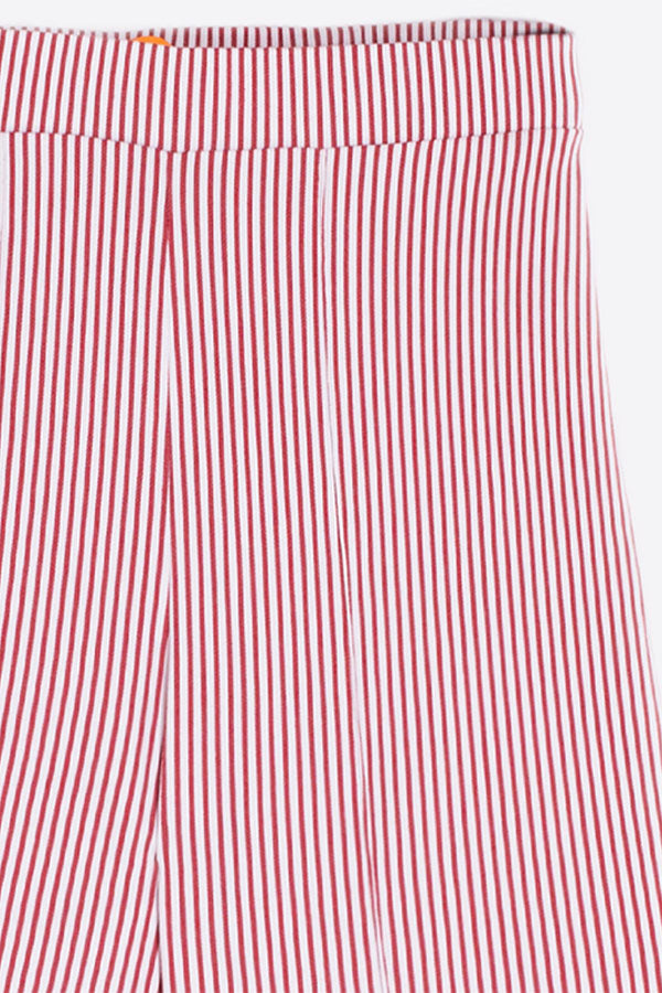 BEATRIZ RED STRIPE TROUSERS