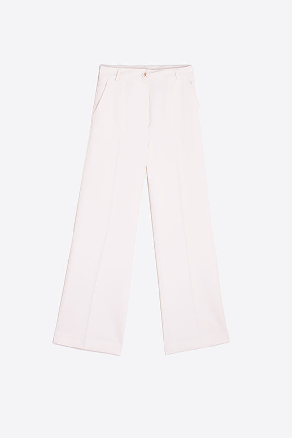 MILENA FLOWING WHITE TROUSERS