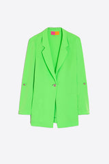 PAULINE NEON GREEN BLAZER