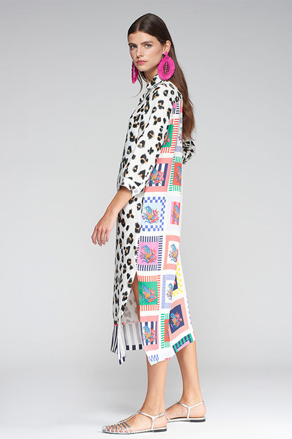 ANTONELLA ANIMAL PRINT DRESS