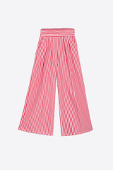 MARIAN RED STRIPE PALAZZO TROUSERS