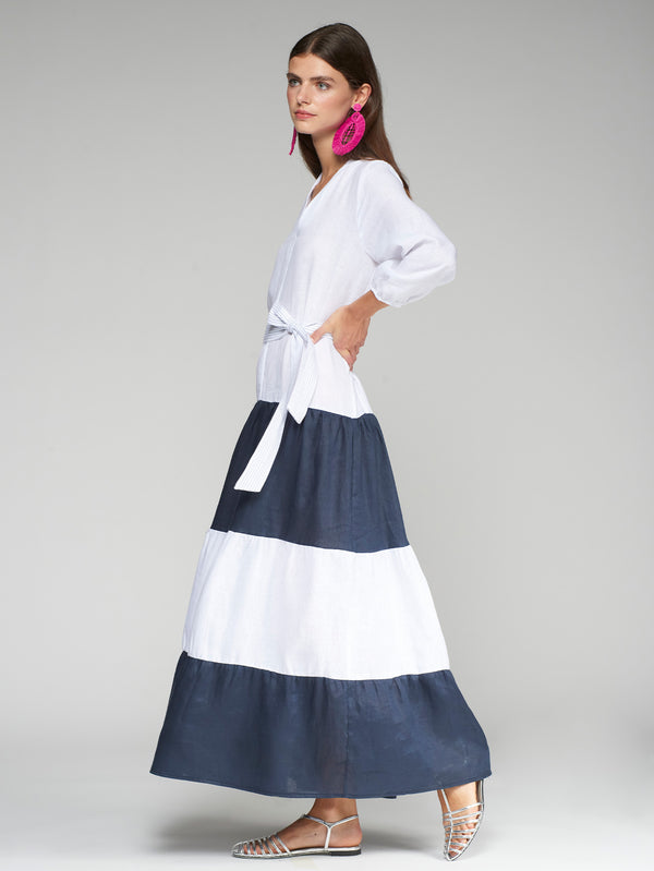 FLORA LINEN DRESS