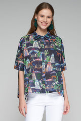 PANUELO CIRCUS PRINT SHIRT