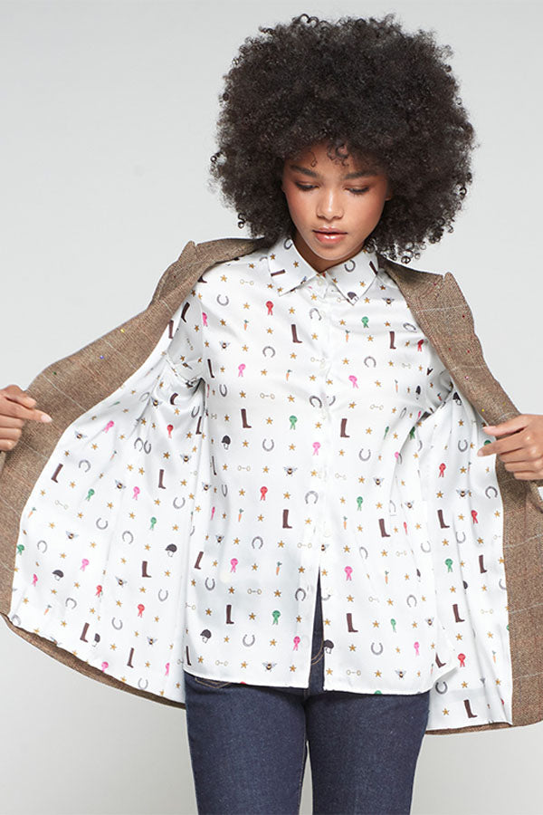 SOPHIA STRASS ESPIGA CDRO SPORT JACKET