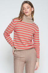 BOTONES BEIGE RED KNITWEAR