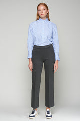 CARLA GRIS ESTRUCTURA TROUSERS
