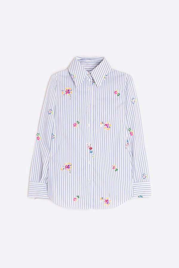 MAFALDA RAYAS BORDADO LENTEJUELA SHIRT