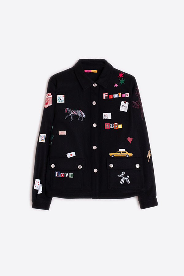 GRAFFITI BLACK JACKET