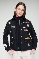 GRAFFITI BLACK JACKET