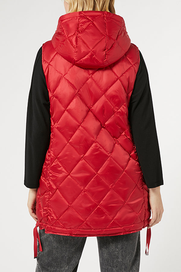 MESSICO RED TECHNICAL FABRIC GILET