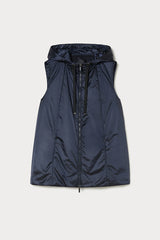 FLOU IRIDESCENT NYLON CANVAS GILET