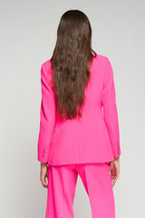 NEON PINK ILLUSTRATED LINING JACKET