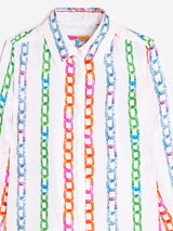 MULTICOLOUR CHAIN-PRINT SHIRT