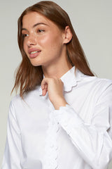WAVE-EDGE WHITE SHIRT