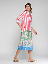 PUERTO BANUS STRIPED DRESS