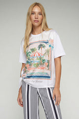 DOLCE FARNIENTE SIDE BOW T-SHIRT