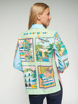SOLE VOILE PRINT SHIRT