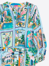 SOLE VOILE PRINT DRESS