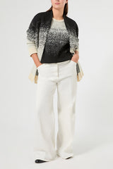 EGREGE NUANCED JACQUARD SWEATER
